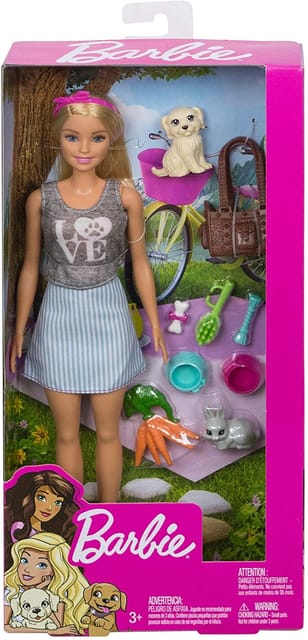 Barbie Doll & Pets