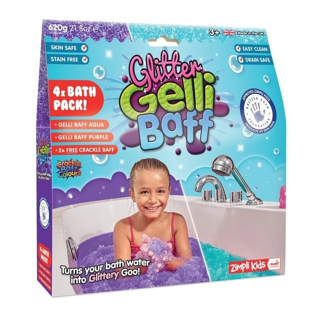 Gelli Baff Purple Aqua 600g +2 Cracles