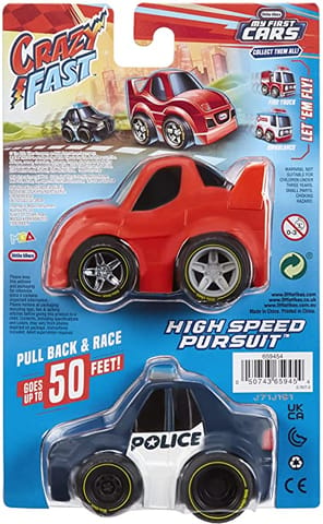 Little Tikes Crazy Fast Cars 2-Pack- Speed Chasers