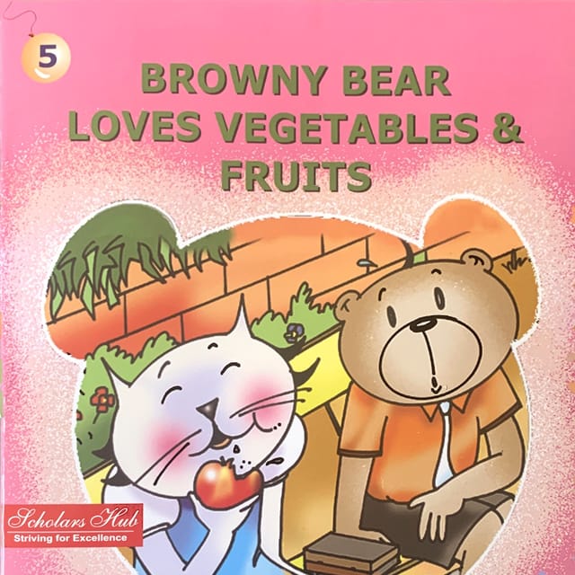 Browny Bear Loves Vegetables5