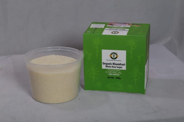 Organic Khand 1 kg (White Raw Sugar)