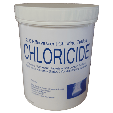 Chlorine Tablets 6 Tubs of 200 Tablets