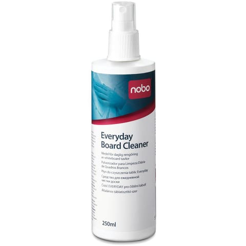 Nobo Everyday Whiteboard Cleaning Fluid Pump Spray 250ml Ref 1901435