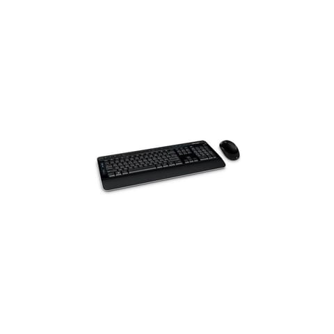 Microsoft 3050 Keyboard and Mouse Desktop Combo Wireless Black Ref PP3-00006