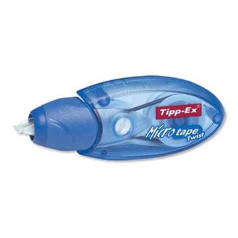 Tipp-Ex Micro Tape Twist Correction Roller with Rotating Cap 5mmx8m Ref 8706142 [Pack 10]