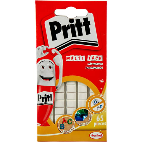 Pritt Multi Tack Mastic Adhesive Non-staining White Ref 1444963 [Pack 24]