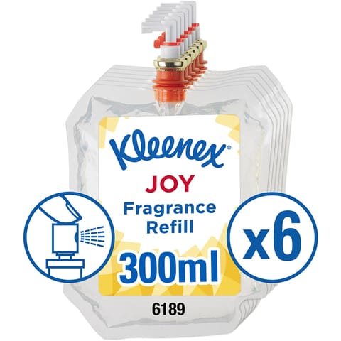 Kleenex Botanics Botanics Aircare Joy Refill 300ml Ref 6189 [Pack 6]
