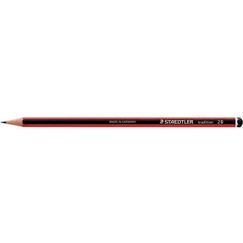Staedtler 110 Tradition Pencil PEFC 2B Ref 110-2B [Pack 12]