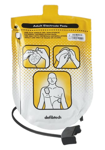 Lifeline Adult Defibrillator Pad Set (Ddp-100)