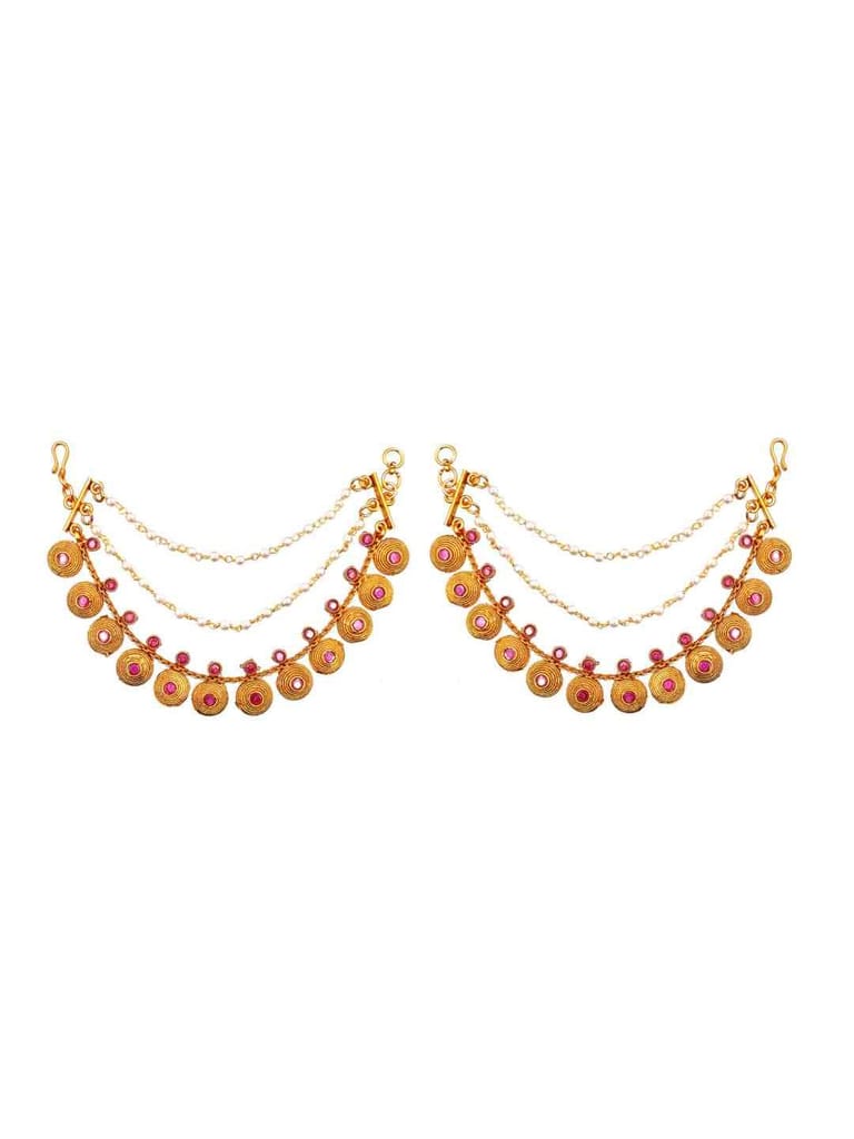 Traditional Ear Chain in Gold Finish - CNB2923