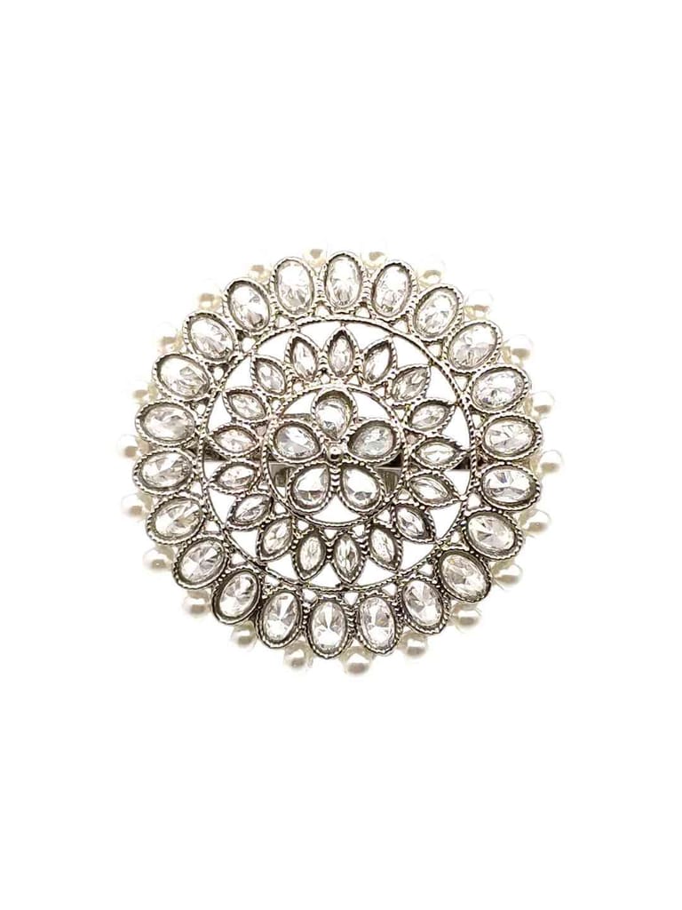 Traditional Floral Adjustable Ring - CNB1872