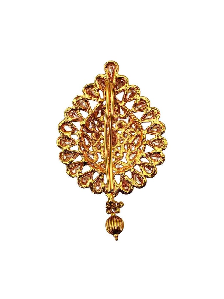 Traditional Hair Brooch with Hook Bridal Jewellery - CNB1547