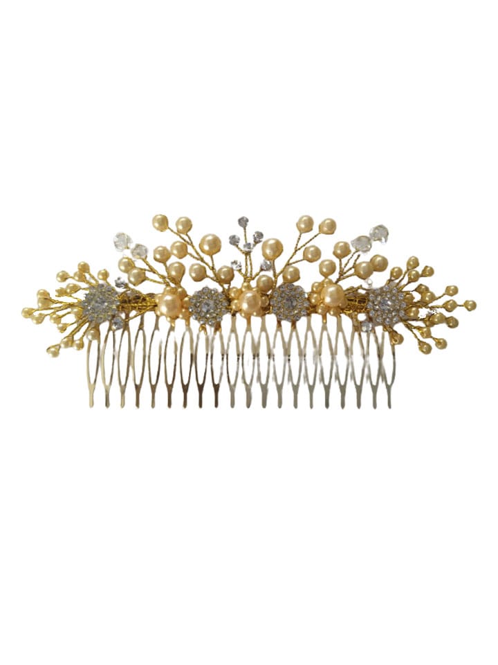 Fancy Combs in Gold finish - CNB5203
