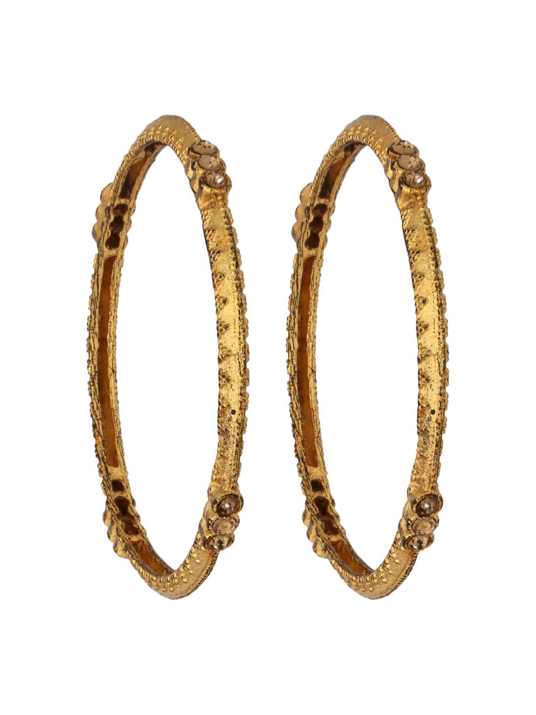 Traditional Bangles in Gold finish - S31003