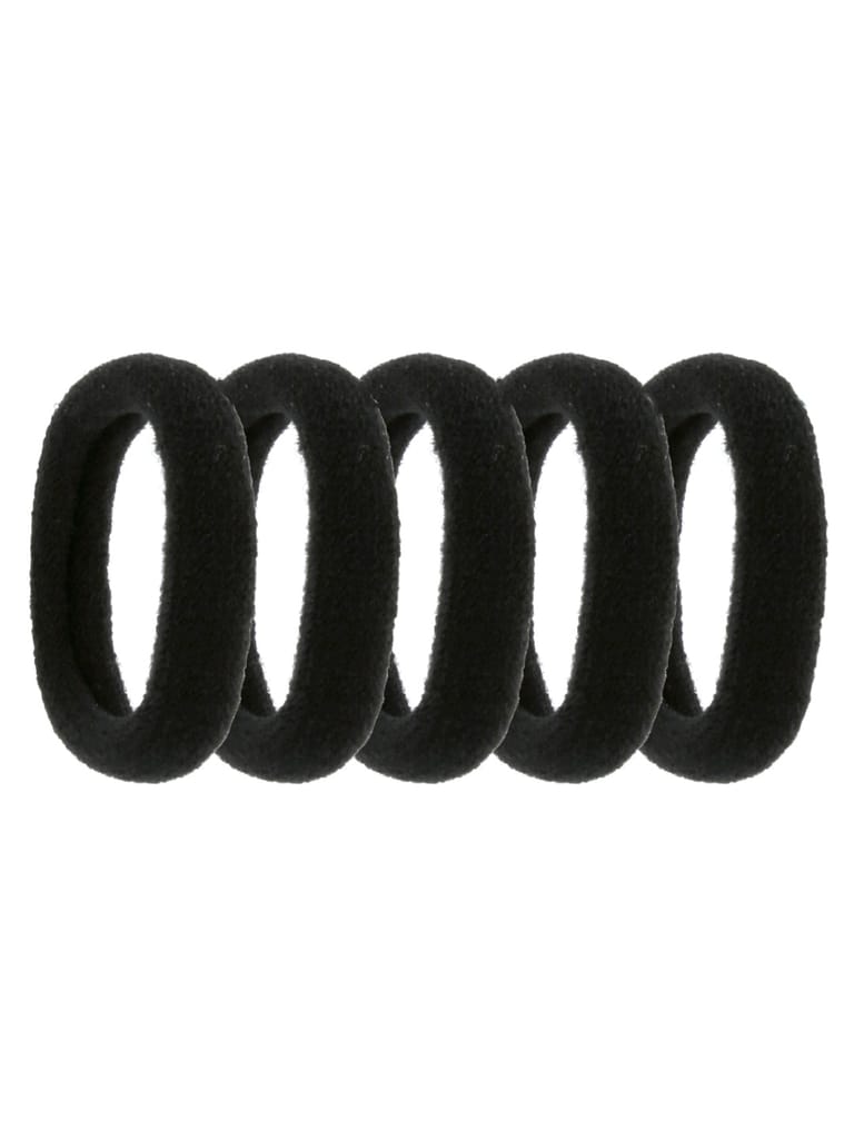 Plain Rubber Bands in Black color - WWAI5033