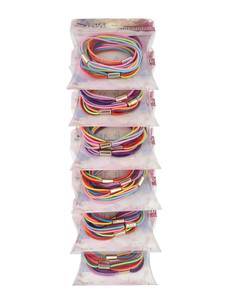 Plain Rubber Bands in Assorted color - DIV9991