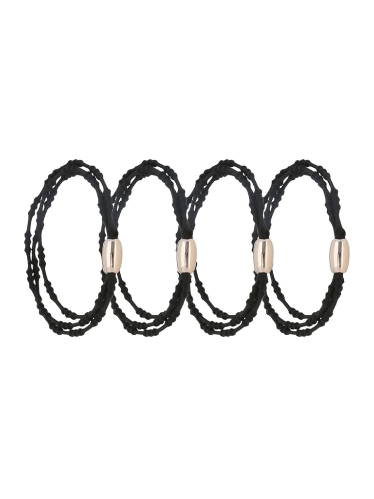 Fancy Rubber Bands in Black color - DIV10037