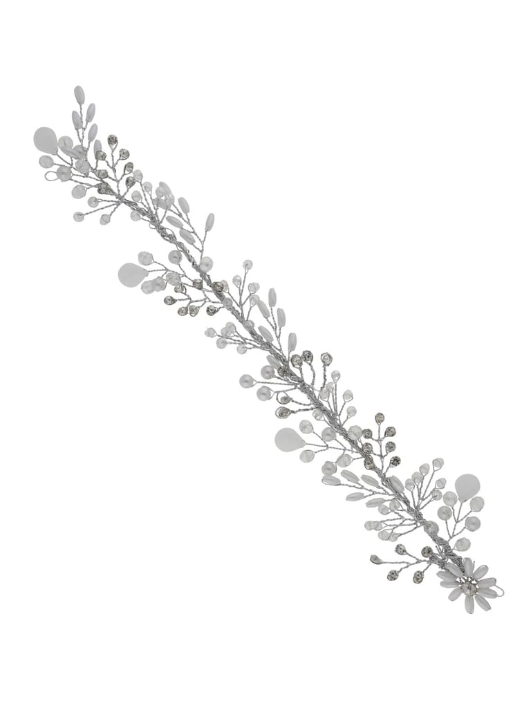 Fancy Tiara in Rhodium finish - ARE2020R Fancy Tiara in Rhodium finish - ARE2020R