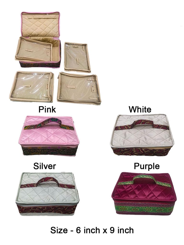 Premium Jewellery Pouch with Satin Material - PJP-31