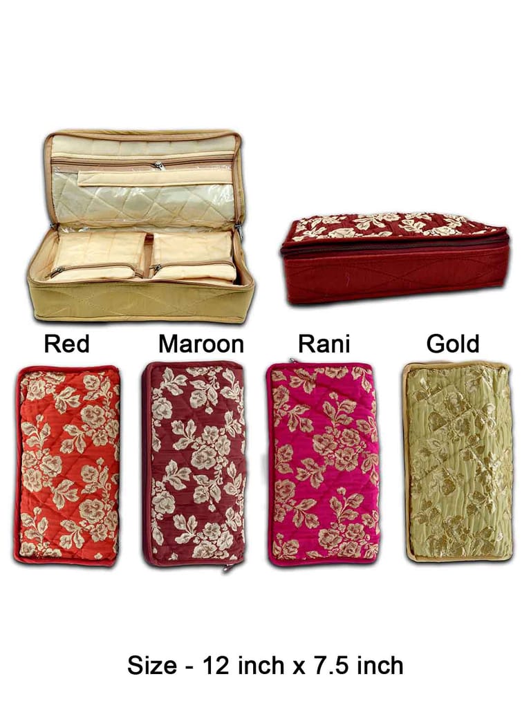 Premium Jewellery Pouch with Satin Material - PJP-67
