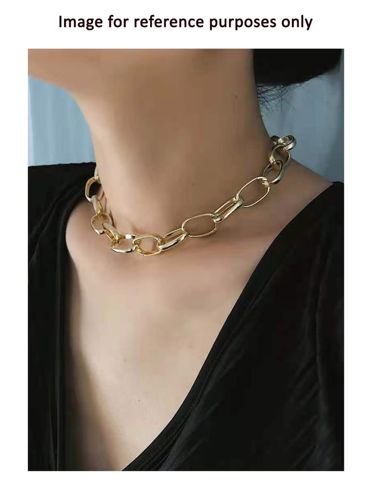 Western Necklace in Two Tone finish - CNB24321