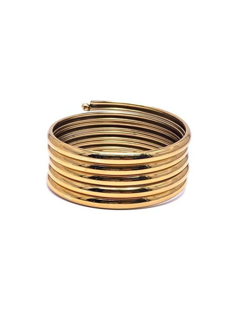 Kada Bracelet in Oxidised Gold finish - K18