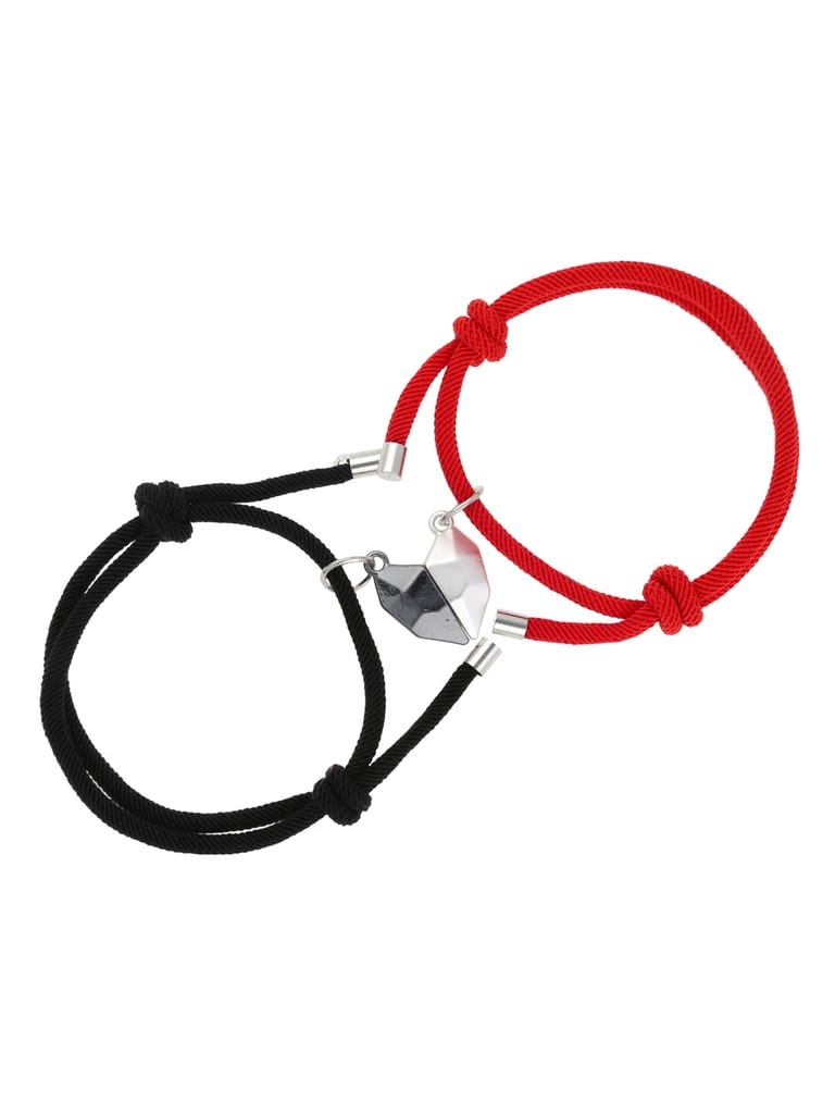 Couple Magnetic Bracelet in Two Tone finish - CNB26532
