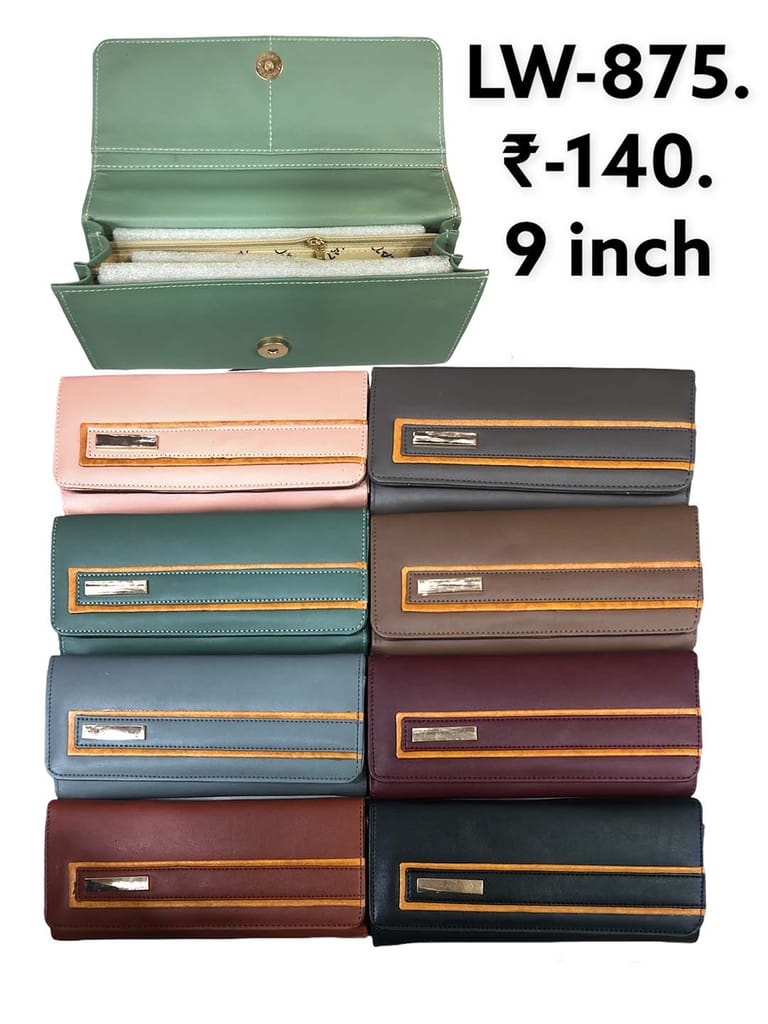 Ladies Wallet in Assorted color - LW-875