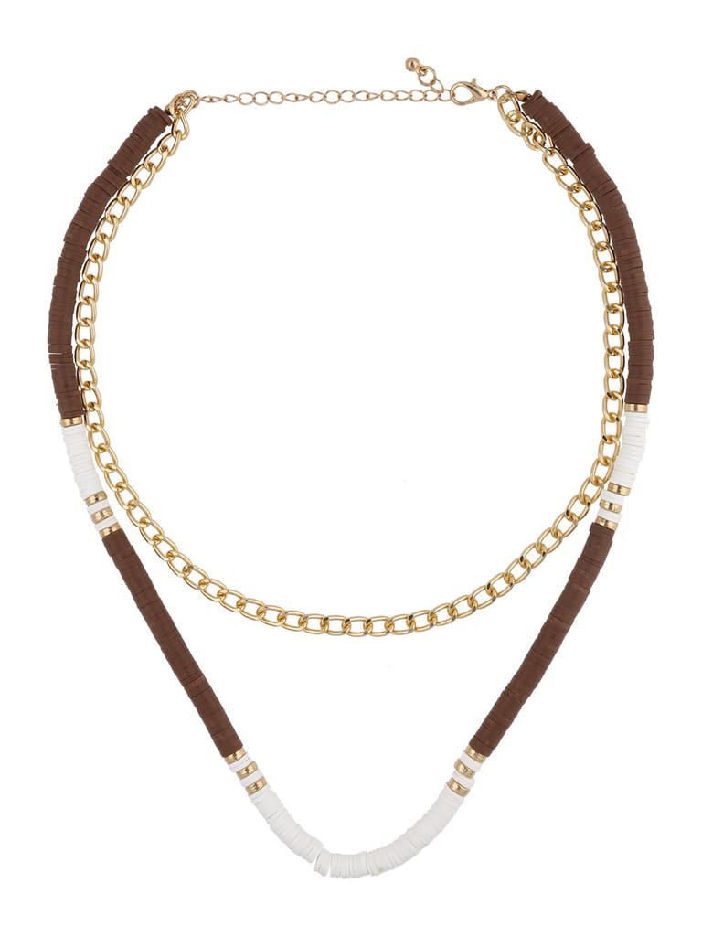 Western Necklace in Gold finish - CNB25139