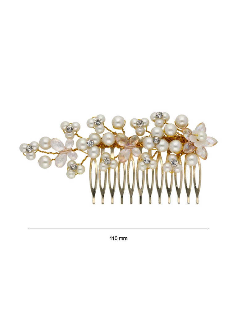 Fancy Comb in Gold finish - ARE1127
