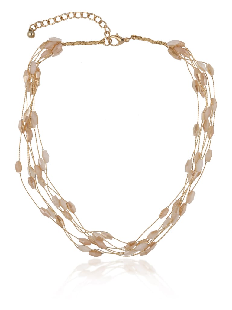 Western Necklace in Gold finish - CNB27964