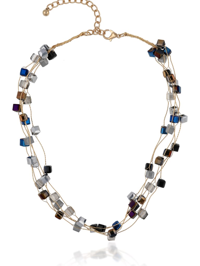 Western Necklace in Gold finish - CNB27966