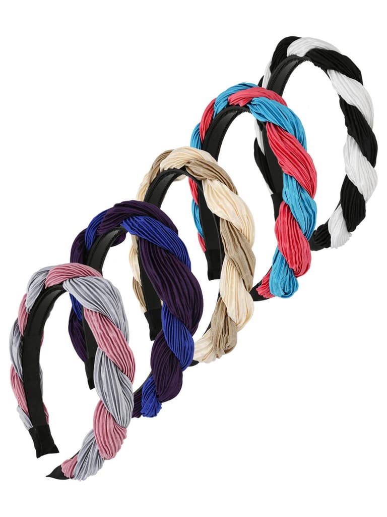 Plain Hair Band in Assorted color - CNB28348