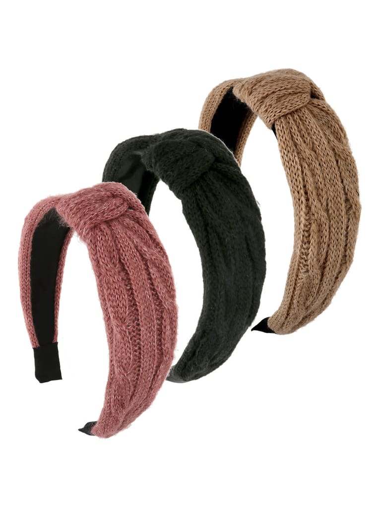 Plain Hair Band in Assorted color - CNB28349