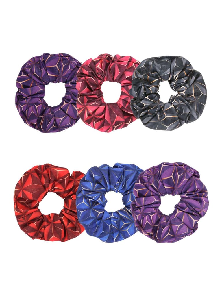 Printed Scrunchies in Assorted color - BHE2506