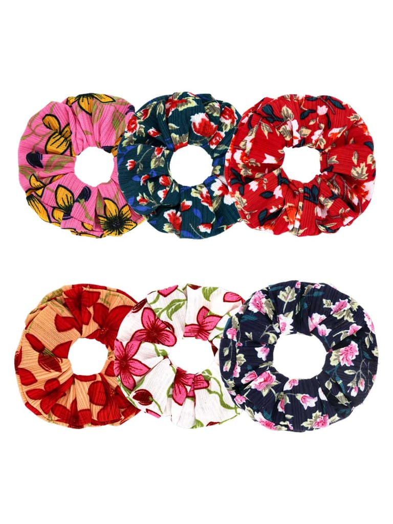 Printed Scrunchies in Assorted color - BHE2207