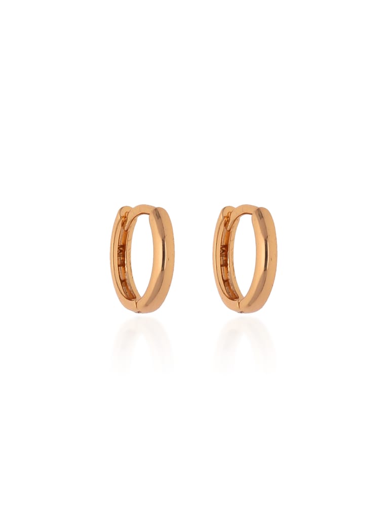 AD / CZ Bali type Earrings in Gold finish - CNB19207
