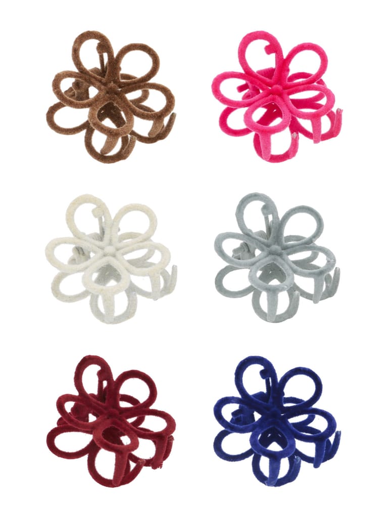 Plain Butterfly Clip in Assorted color - CNB29586