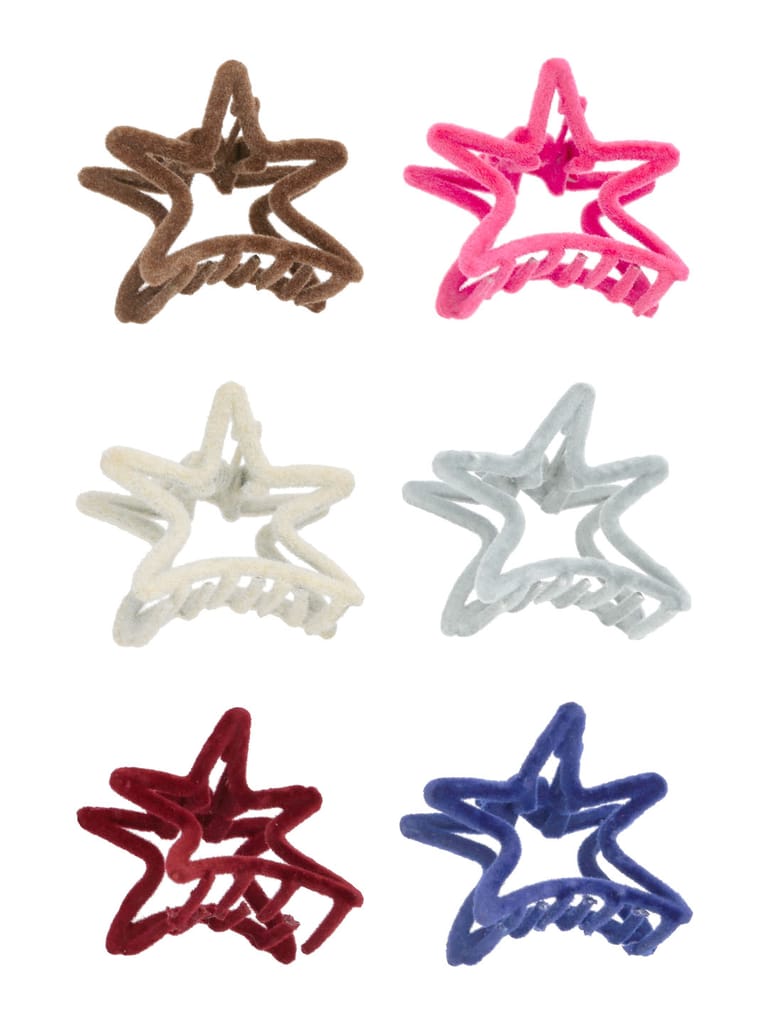 Plain Butterfly Clip in Assorted color - CNB29588