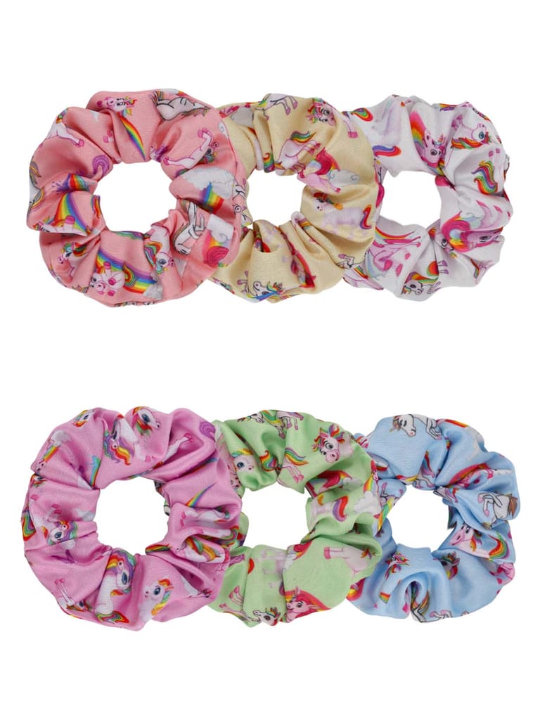 Printed Scrunchies for Kids in Assorted color - CNB30676