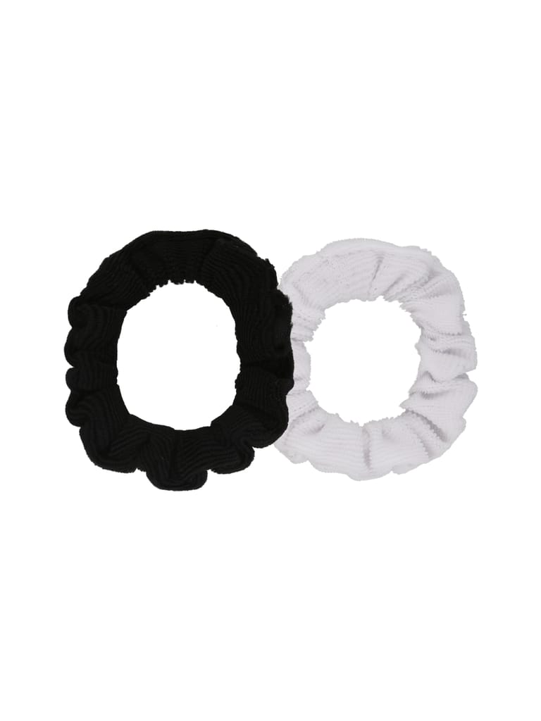 Plain Rubber Bands in Black & White color - CNB30694