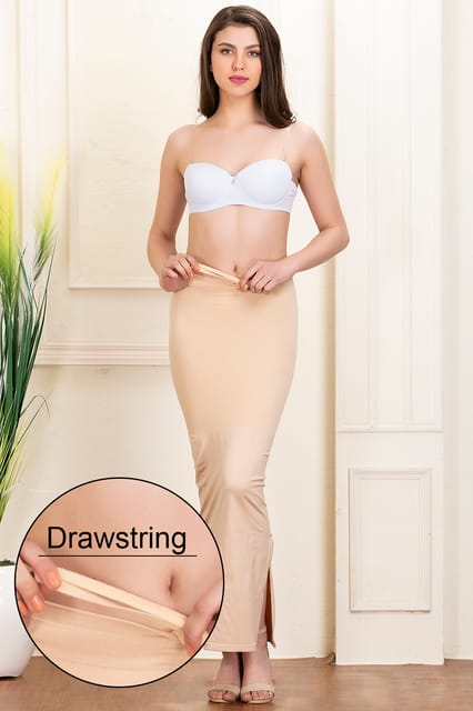 saree shapewear with drawstring