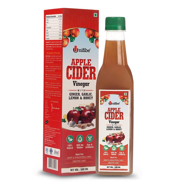 apple cider vinegar ginger garlic lemon honey for cholesterol