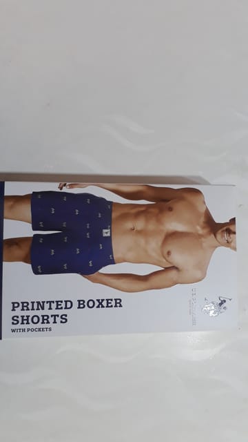 US Polo Association Men's Printed Boxers (I663-179-PR_Green_2XL)