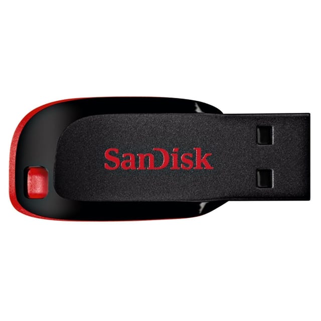 Sandisk Cruzer Blade CZ50 USB Flash Drive pack of 4 32GB USB 2.0 Pendrive
