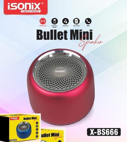 iSonix- Loud Sound mini speaker | Mini Speaker | Mini Bluetooth Seaker