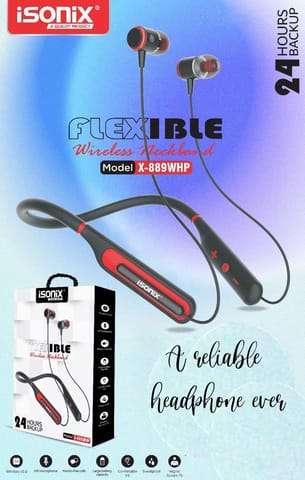 iSonix- Neckband | In ear Neckband with mic