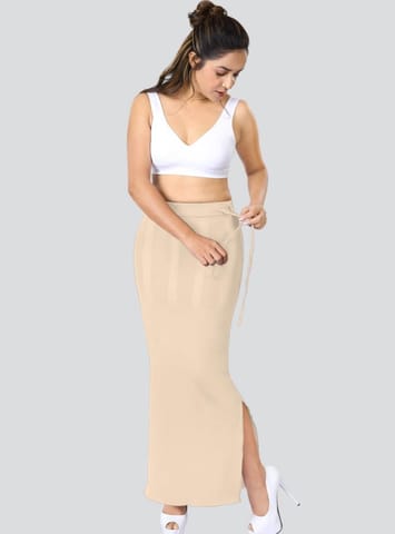 Dermawear Women's Saree Shapewear (Model: SS_406_Saree Shaper, Color:Skin, Material: 4D Stretch)