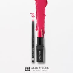 Star Struck- 2 Piece Lip Set (Intense Matte Lip color,Lip Liner)