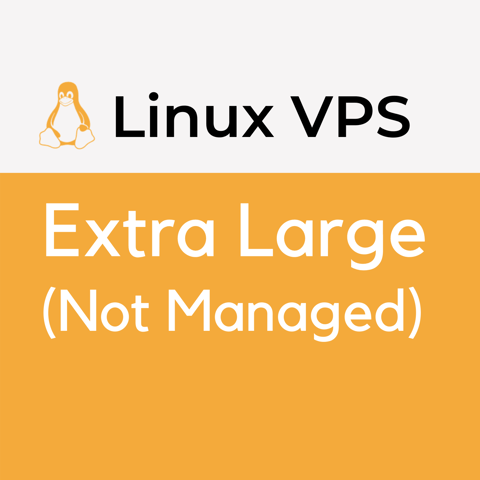 VPS Linux Extra Large (Não Gerido)